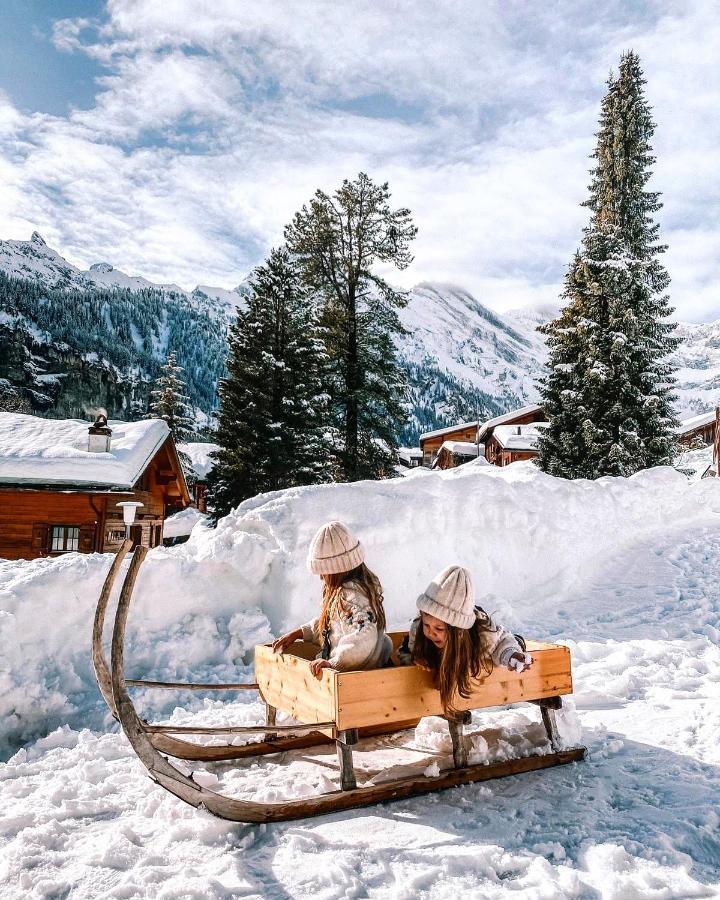 Mountain Hostel Gimmelwald Eksteriør billede