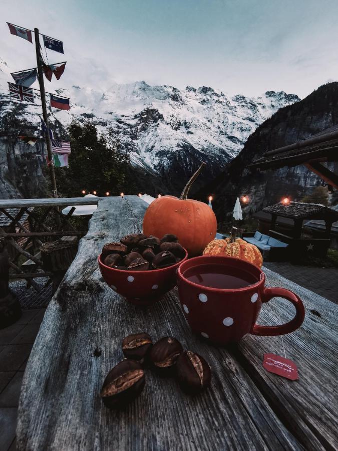 Mountain Hostel Gimmelwald Eksteriør billede