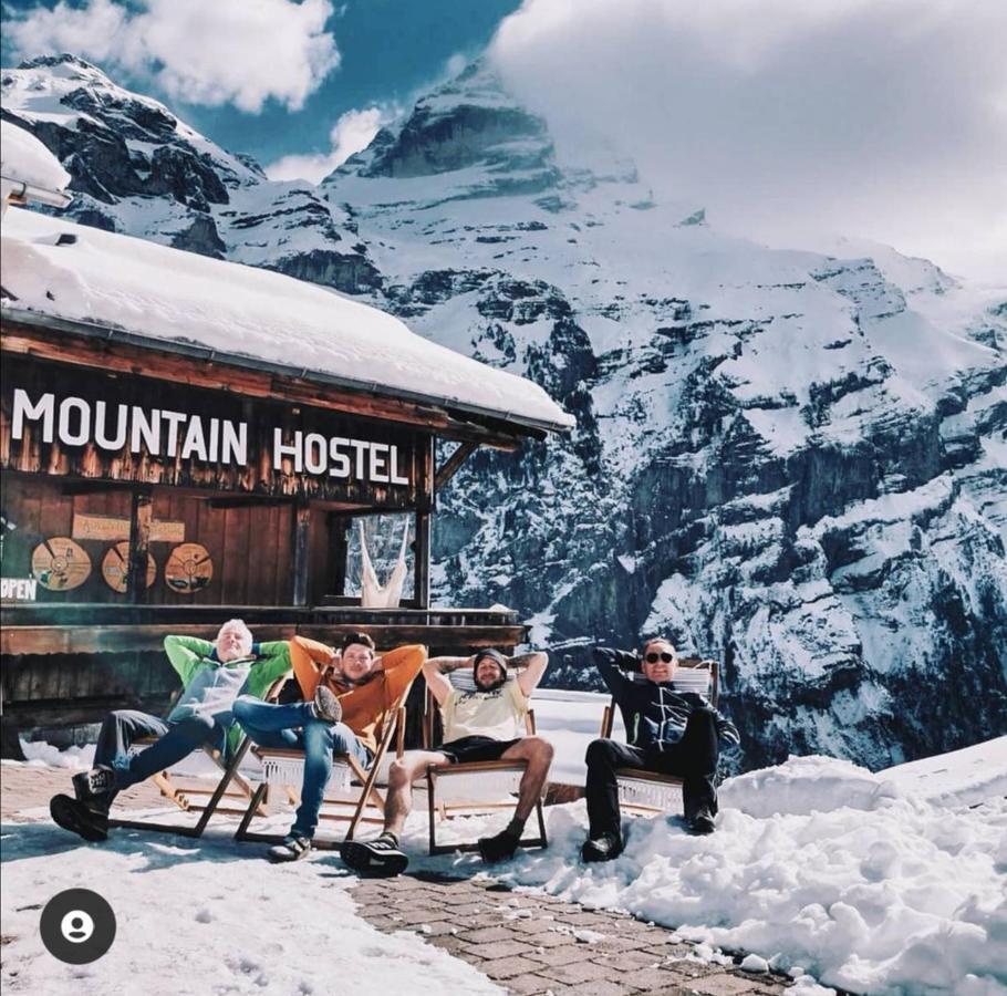 Mountain Hostel Gimmelwald Eksteriør billede