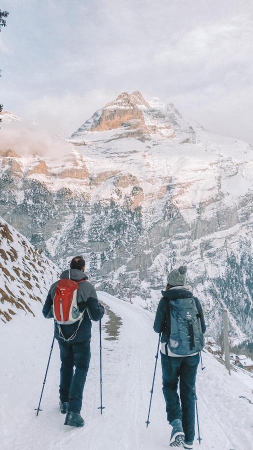 Mountain Hostel Gimmelwald Eksteriør billede