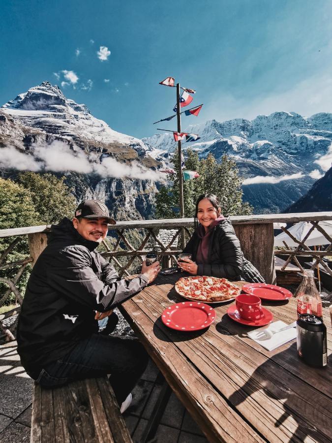 Mountain Hostel Gimmelwald Eksteriør billede