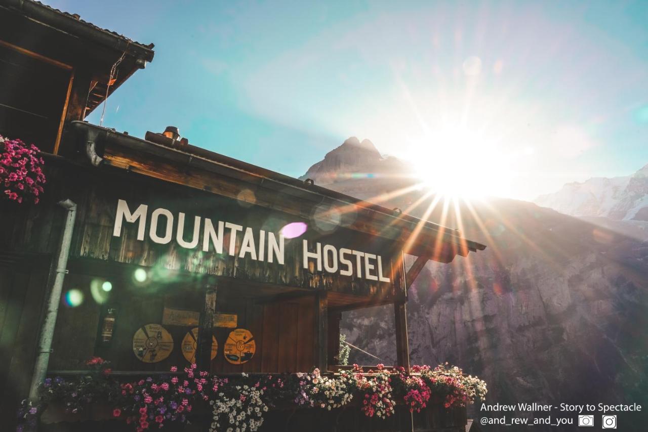 Mountain Hostel Gimmelwald Eksteriør billede